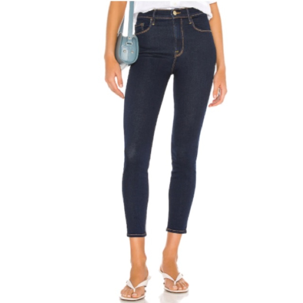 FRAME Ali High Rise Skinny Jean SZ 24